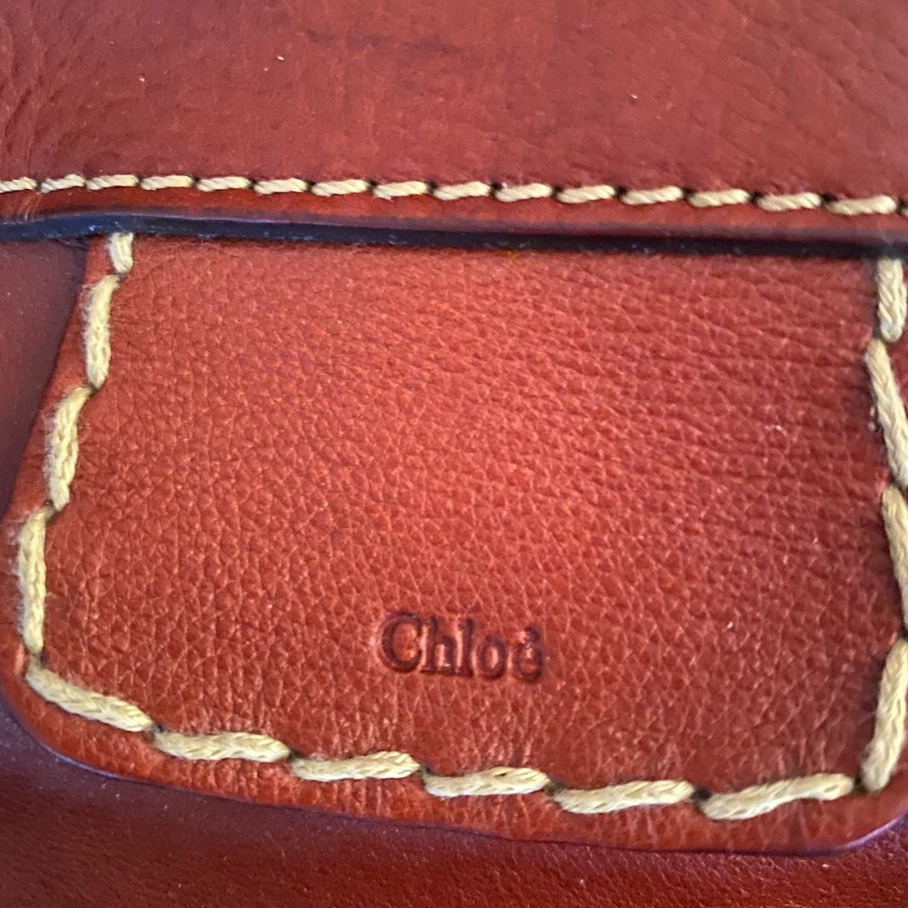 โญ๏ธHPโญ๏ธChloรฉ "Edith" satchel bag in buffalo leather๐ - Picture 5 of 13